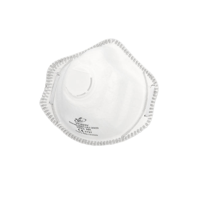 Mascarilla respiratoria FFP3 con valvula (10 unidades)