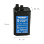 Batería para baliza señalización 6v