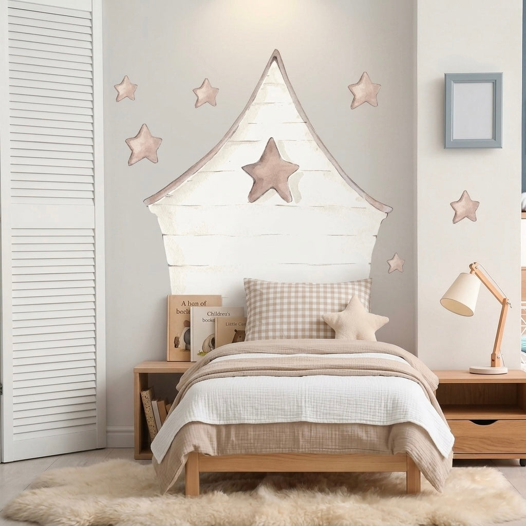 Little House Kids' Headboard Vinyl | Decorative