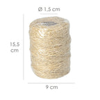 Cuerda sisal nº3 4-2 cabos (bobina 700 g /140 m.)