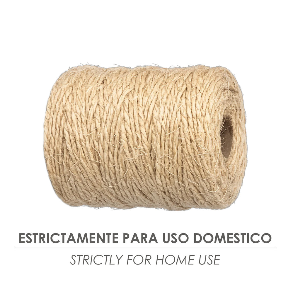 Cuerda sisal nº3 4-2 cabos (bobina 700 g /140 m.)