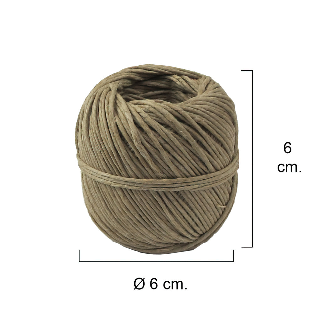 Hilo bramante cáñamo pulido nº 4   (bobina  50 gramos) ø 1,5 mm