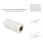 Cuerda trencilla polipropileno blanco (bobina  50 metros)