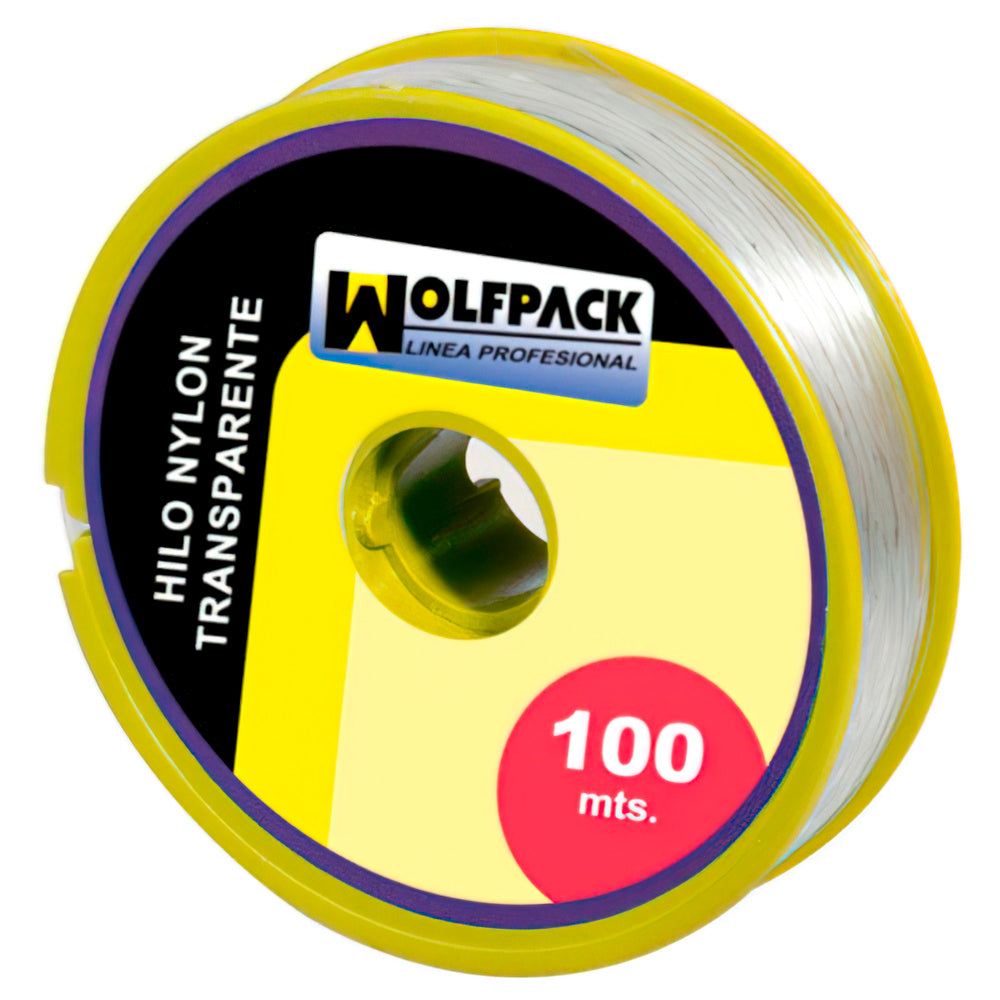 Clear nylon thread 1.0 mm roll 100 m.