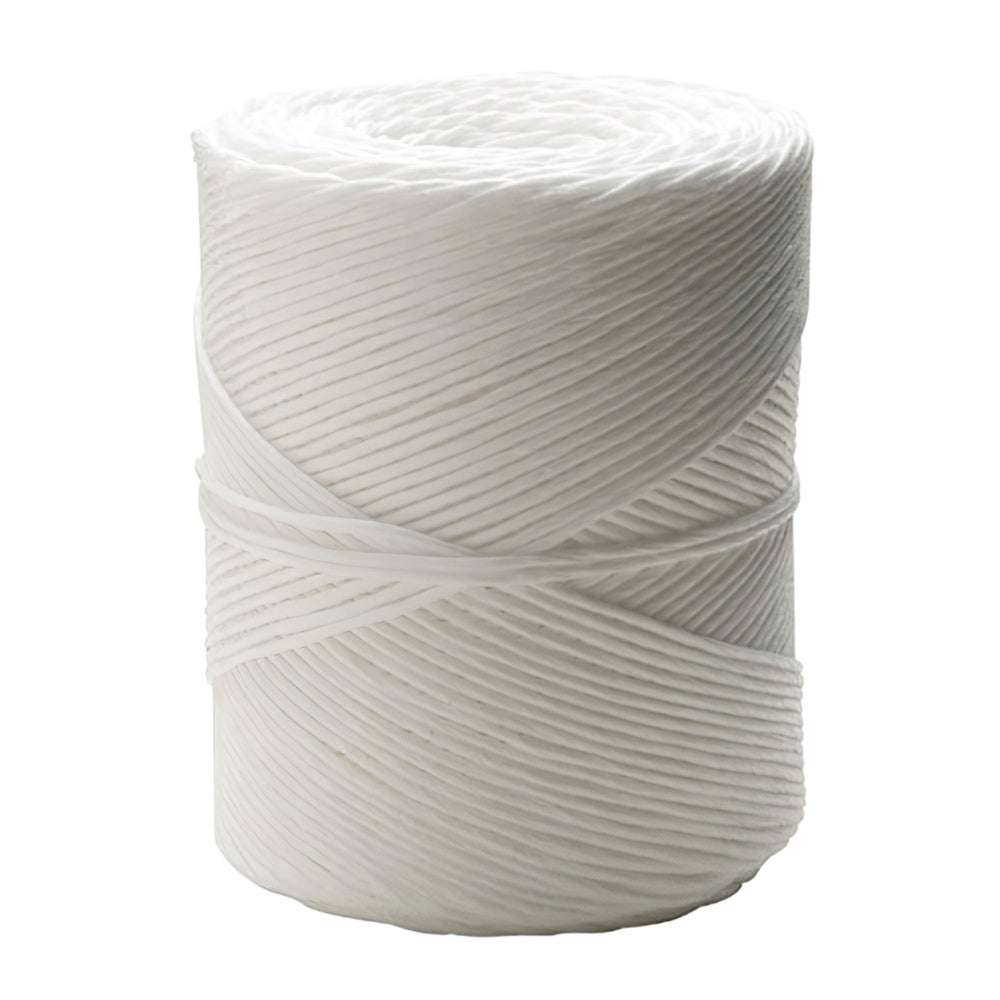 Cuerda rafia bobina 750 gramos color blanco