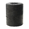 Bobine de corda de ráfia de 750 gramas na cor preta