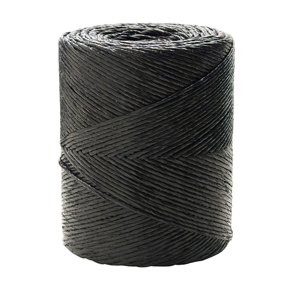 Cuerda rafia bobina 750 gramos color negro