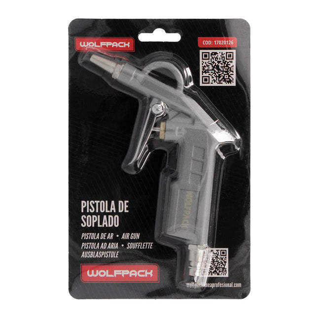 Pistola soplado aire comprimido con adaptador rápido, pistola aire compresor, pistola soplado compresor, pistola sopladora aire