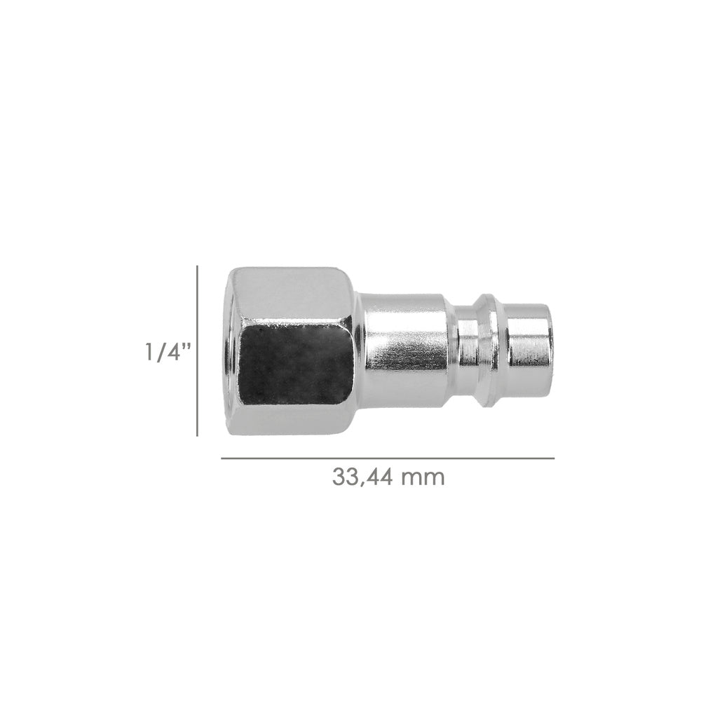 Female quick coupling 1/4" (bulk)
