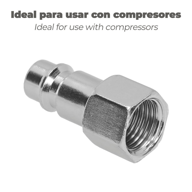 Racor rápido hembra 1/4" (granel)