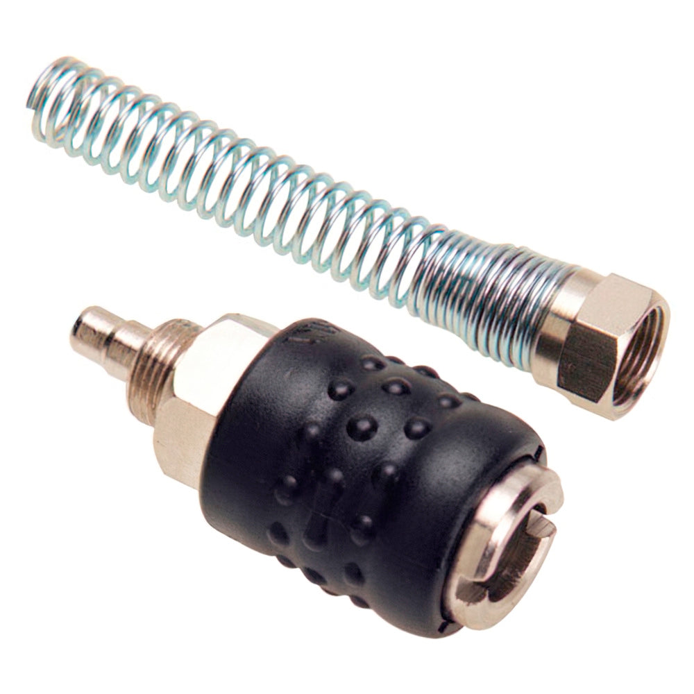 Enchufe rápido con muelle manguera 6x8 mm (blíster 1 pieza)