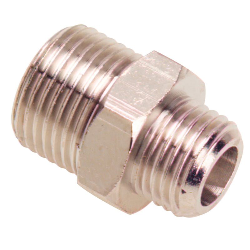 Machón reductor cilíndrico 1/4-3/8 (blíster 2 piezas)