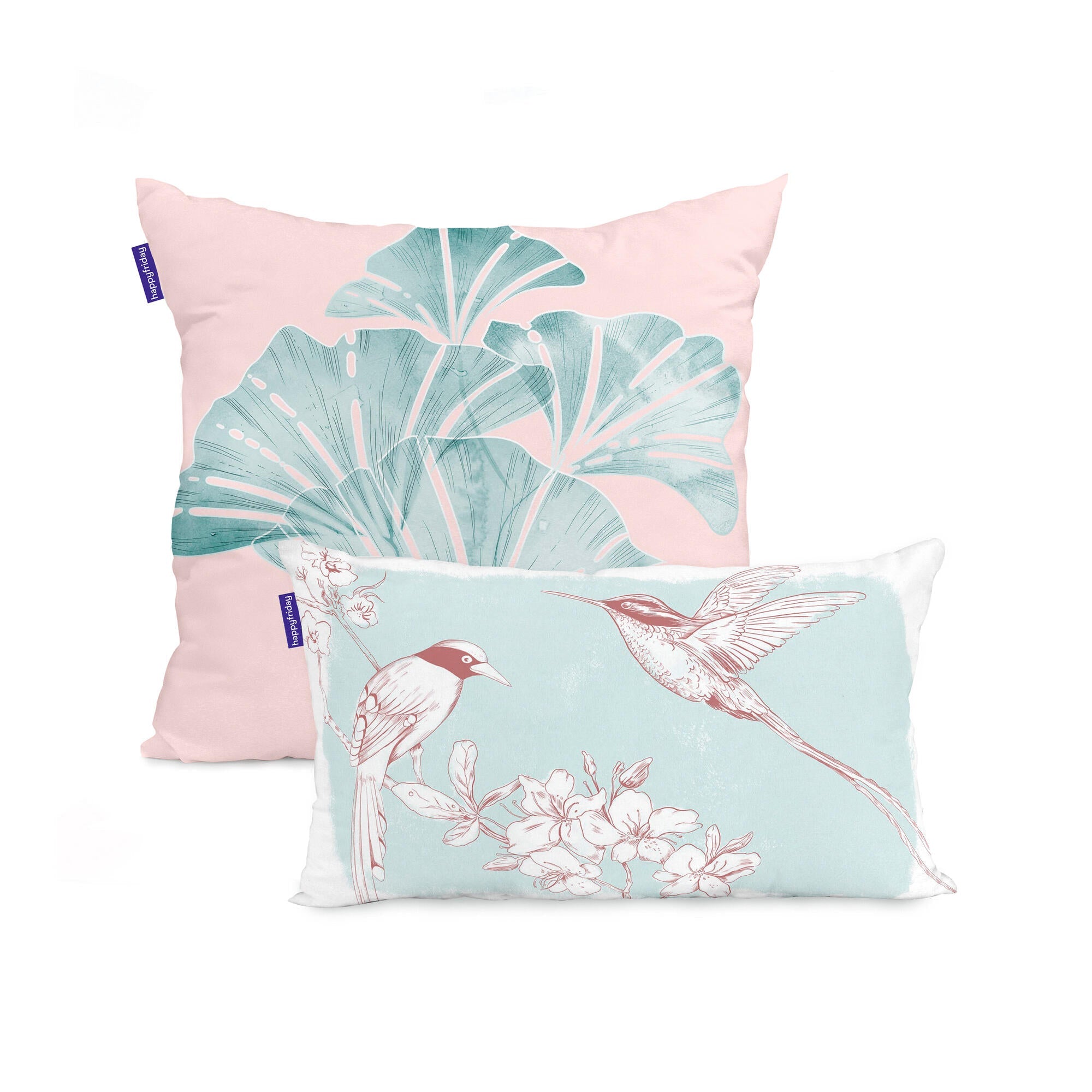 Chinoiserie Rose Cushion Cover 50x50 + 50x30 cm