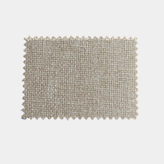 Sofá chaiselongue crudo con asientos deslizantes | Solaro