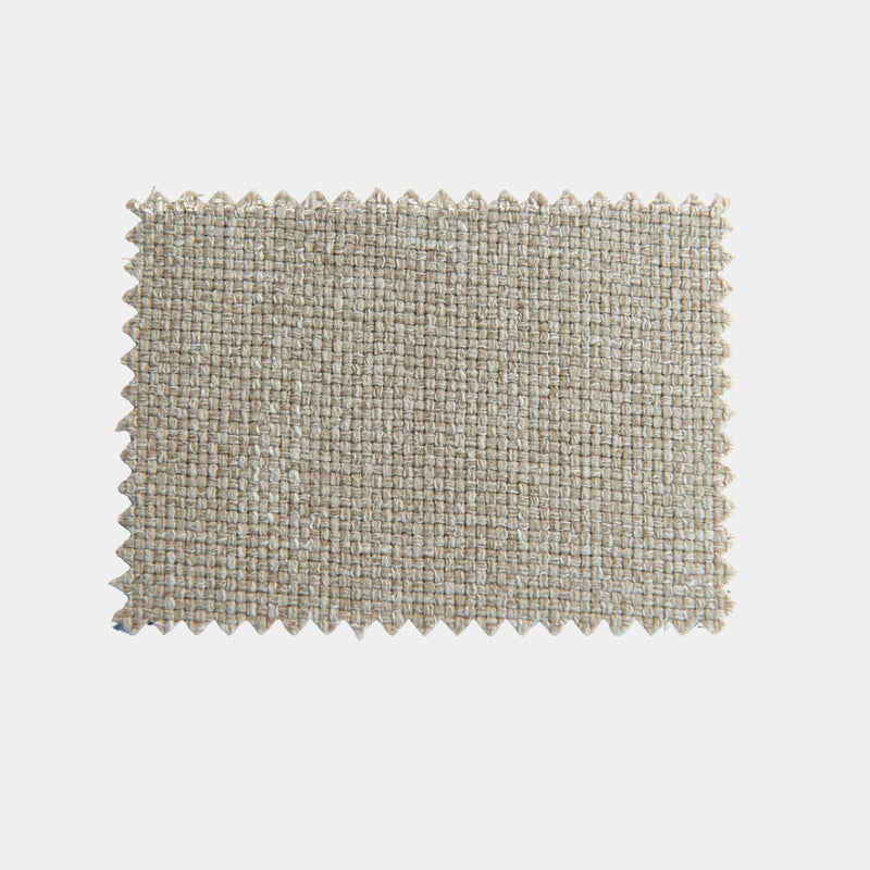 Sofá chaiselongue crudo con asientos deslizantes | Solaro