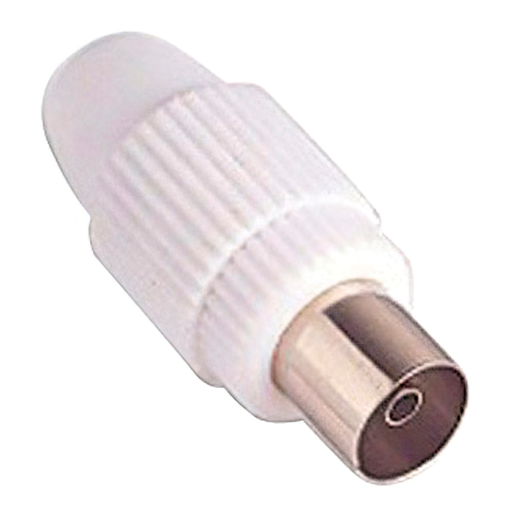 Female straight TV connector 9.5 mm