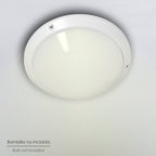 Ceiling lamp for indoor/outdoor use, IP45, E27 lamp holder, ø 27 x 9.5 cm