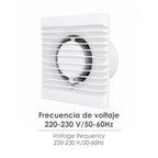 Extractor aire ø 125 mm. / 14 watt.