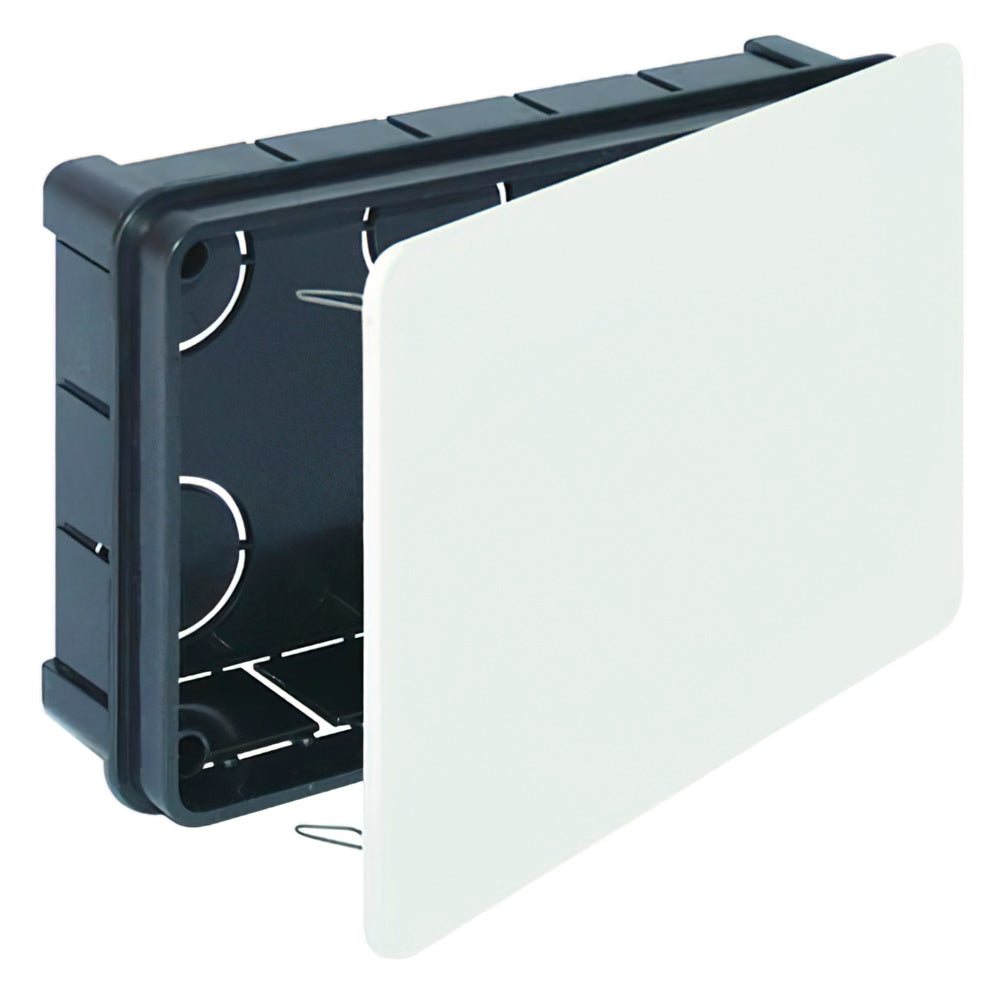 Caja empotrar registro con tapa 160 x 100 x 45 mm