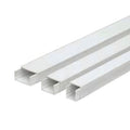 Canaleta adhesiva con tapa   7x12 mm x 2 m.