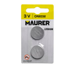 Alkaline button cell cr2032 (2 pieces)