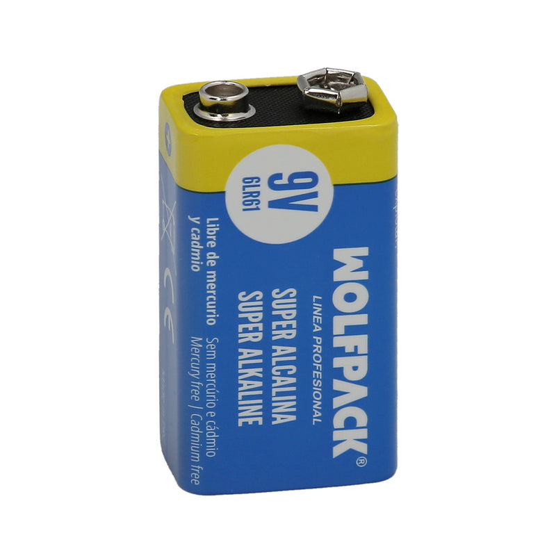 Pila alcalina 6LR61 (blister 1 pieza)