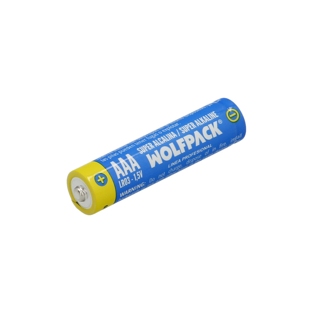 Pila alcalina aaa lr-3  blíster 4 piezas