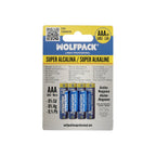 Alkaline AAA LR-3 battery blister 4 pieces
