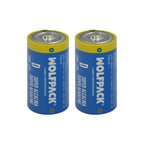 Wolfpack alkaline battery d - lr20 (blister 2 pieces)