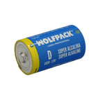 Wolfpack alkaline battery d - lr20 (blister 2 pieces)