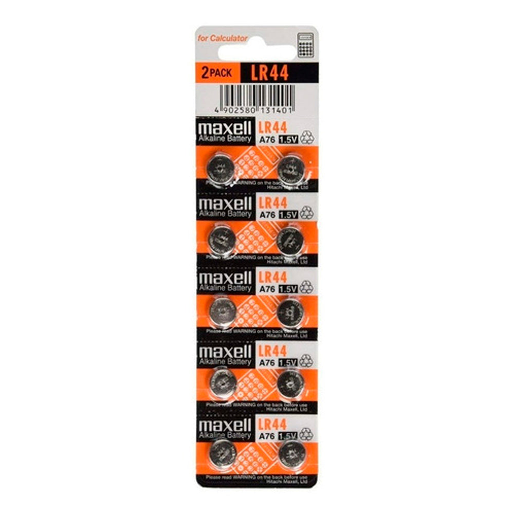Pila botón litio lr44 (blíster 10 pilas)