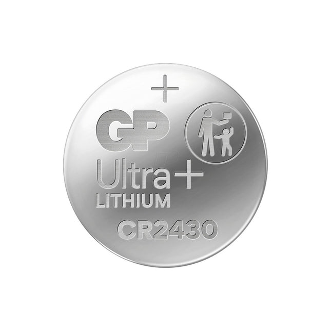 Pila botón litio CR2430 (blister 5 pilas)