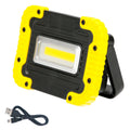 Lanterna de trabalho LED multifunções recarregável 2.000 mAh / 10 W / 500 lúmenes / 4 ímanes / Power Bank / Suporte 180º