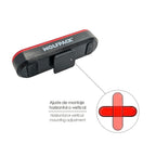 Luz led trasera para bicicleta / patinete 100 lúmenes (4 modos) batería recargable USB