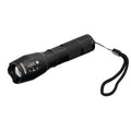 Aluminum handheld LED flashlight (3 AAA batteries) 300 lumens 5 watt. With zoom