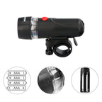 Kit luces led delantera y trasera para bicicleta / patinete. Funcionamiento a pilas.