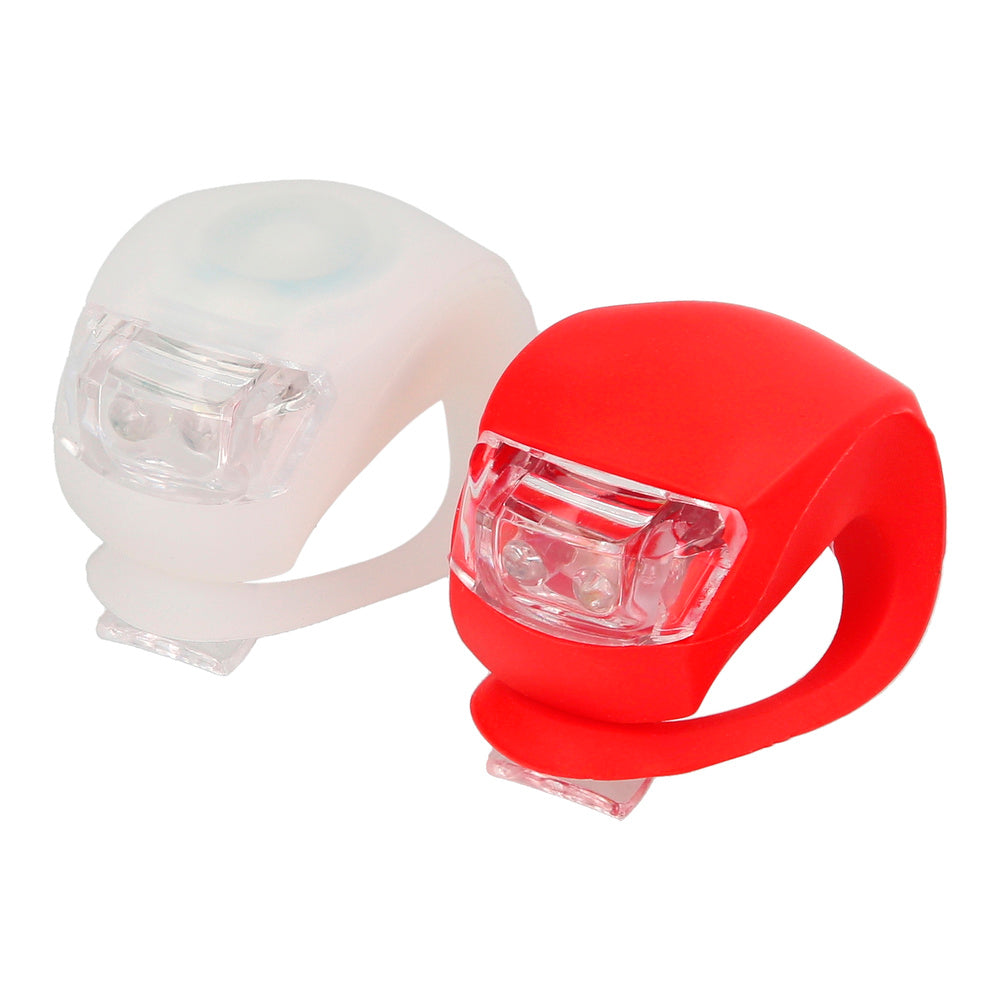 Kit de luz LED para bicicleta 2 luzes básicas. LEDs para bicicleta, luz para trotinete, luz de presença, luzes para bicicleta, LEDs para bicicleta