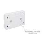 Battery-operated (4 AAA) LED wall/closet light / lantern, 250 lumens (sticker, magnet, or screw fixing)