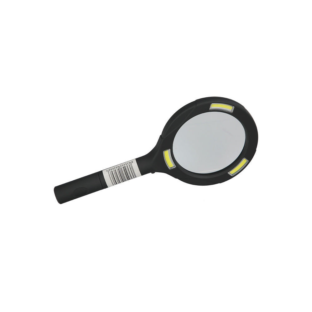 LED Magnifying Glass 2.5x Magnification. Handheld magnifier, ø11cm magnifying glass for reading, reading magnifier, magnifying glass with light