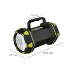 Rechargeable 3-in-1 400-lumen multipurpose LED flashlight