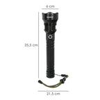 Rechargeable 1500 lumen aluminum LED flashlight