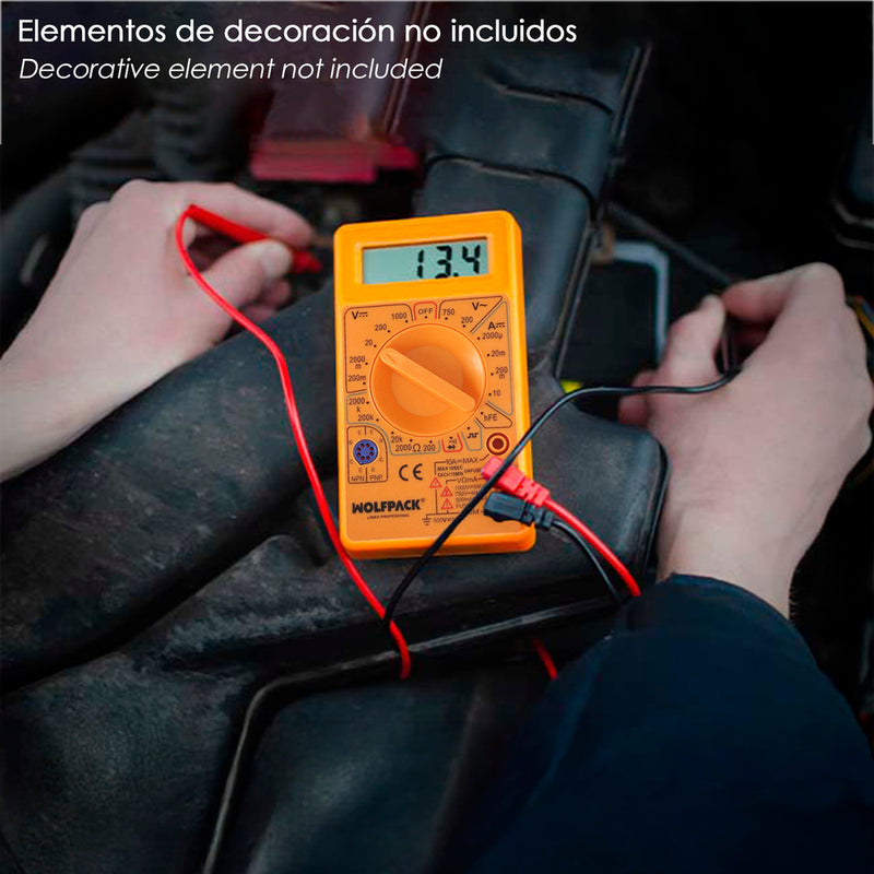 Polimetro digital profesional