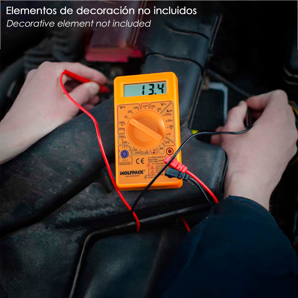Polímetro digital profesional