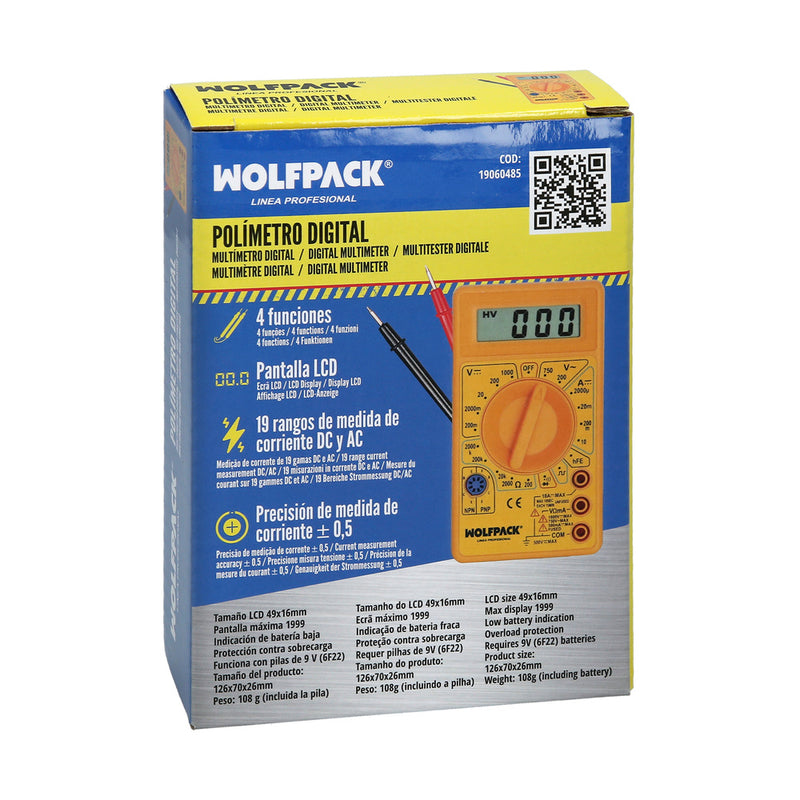 Polimetro digital profesional