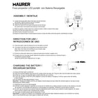 Foco led 20 watt. Luz blanca 4000º k ip 65 600 lúmenes con asa de transporte, proyector led con asa, foco led trabajo