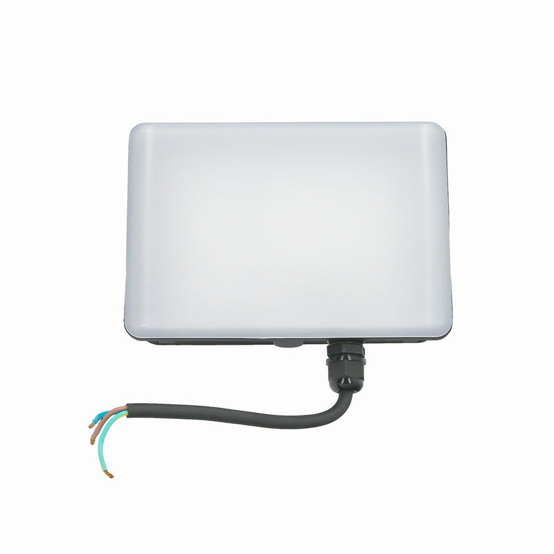 Foco LED plano  30 watt. 2700 lumens. luz blanca 4000ºk protección IP65. cuerpo aluminio