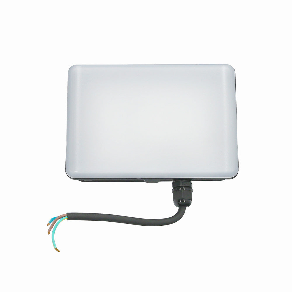 Foco LED plano  30 watt. 2700 lumens. luz blanca 4000ºk protección IP65. cuerpo aluminio