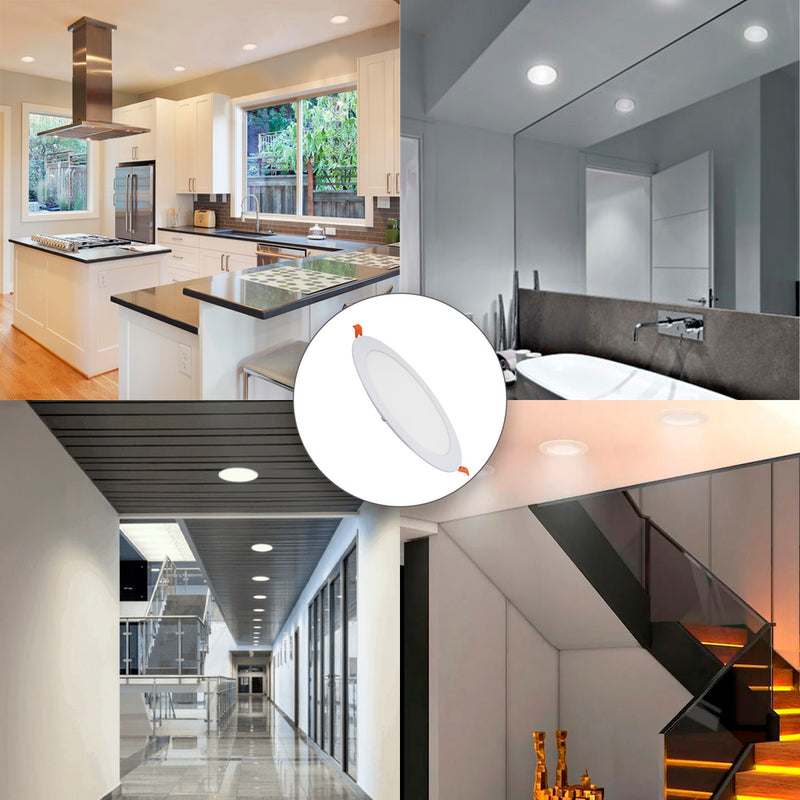 Downlight LED empotrar 20 watt 1800 lumenes 6000K