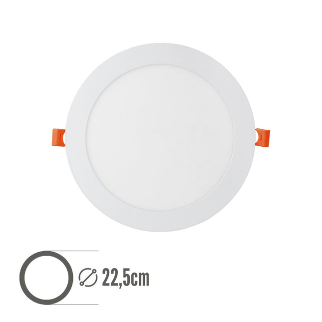 Downlight LED empotrar 20 watt 1800 lumenes 4500K