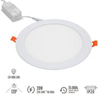 Recessed LED downlight 20 watt 1800 lumens 4500k